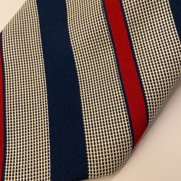 Breuer Tie Handmade in France Striped - Picture 2 of 4